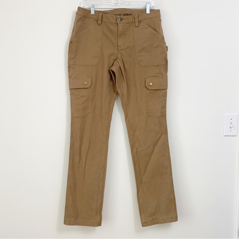 Duluth Trading Co Curvesetter Cargo Pants size 10